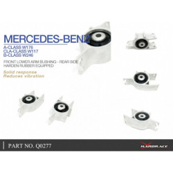 A-class W176 Mercedes-benz Front Lower Bras de suspension silentbloc Hardrace