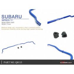 Impreza 5th GK GT 2017-2023 Subaru Barre antiroulis arrière Hardrace