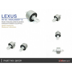 RX 3rd AL10 2009-2015 Lexus Rear Trailing Bras Bush Hardrace