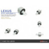 RX 3rd AL10 2009-2015 Lexus Rear Trailing Bras Bush Hardrace