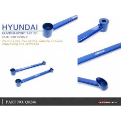 Elantra 6th 2016-2020 Hyundai Rear Lower Brace Hardrace
