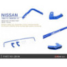 Tiida versa 2nd C12 2013-2023 Nissan Rear Add-on Barre antiroulis Hardrace