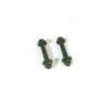 Boxster cayman 986 Porsche Front rear Caster Bras Hardrace