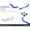 Elantra 6th 2016-2020 Hyundai Barre antiroulis avant Hardrace