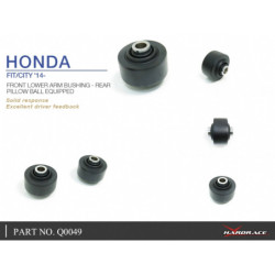 Fit jazz 3rd Honda Bras inférieur avant silentbloc Hardrace