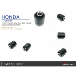 Fit jazz 2nd Honda Bras inférieur avant silentbloc Hardrace