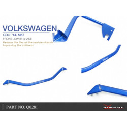 GOLF MK7, A7, Typ 5G 2014-2020 Volkswagen Front Lower Brace Hardrace