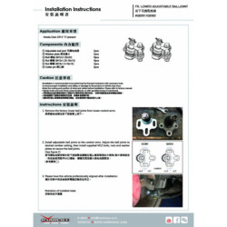 CR-V 5th 2017-2022 Honda Front Lower Ball Joint Hardrace