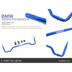 X5 E70 BMW Barre antiroulis arrière Hardrace