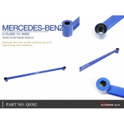 C-class W205 2015-2021 Mercedes-benz Rear Subframe Support Brace Hardrace