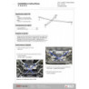 C-class W205 2015-2021 Mercedes-benz Front Lower 4 Points Brace Hardrace