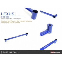 IS 3rd XE30 2014-present Lexus Front Steering Rack Brace Hardrace