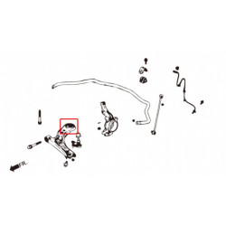 HR-V 2nd RU 2014-2021 Honda Bras inférieur avant Rear silentbloc Hardrace