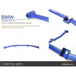 1 Series F20 F21 BMW Front Lower Steering Rack Brace Hardrace