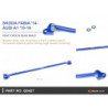 A1 8X 2010-2018 Audi Rear Torsion Beam Brace Hardrace