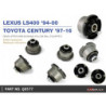 LS 2nd XF20 95-00 Lexus Bras supérieur arrière silentbloc Hardrace