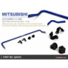 Outlander 3rd 2012-2021 Mitsubishi Barre antiroulis arrière Hardrace