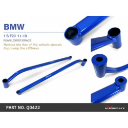 1 Series F20 F21 BMW Rear Lower Brace Hardrace
