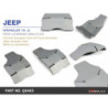 Wrangler JL 2018-present Jeep Front Lca Skid Plate Hardrace