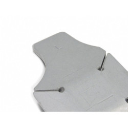 Wrangler JL 2018-present Jeep Front Lca Skid Plate Hardrace