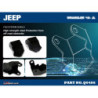 Wrangler JL 2018-present Jeep Rear Lca Skid Plate Hardrace