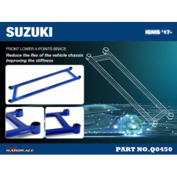 Ignis 2017-Present Suzuki Front Lower 4 Points Brace Hardrace