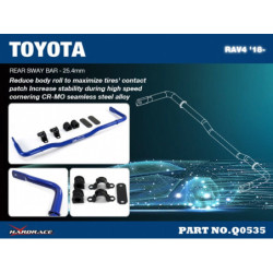 RAV4 XA50 2019-2025 Toyota Barre antiroulis arrière Hardrace