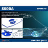 Octavia MK3 5E 2013-2020 Skoda Rear Add On Barre antiroulis Hardrace