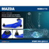 2 DEMIO 4th DJ 2014-present Mazda Front Lower Bras de suspension Hardrace