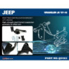 Wrangler JK 2006-2018 Jeep Rear Track Bar Relocation Bracket Hardrace