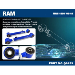 RAM 1500 Dodge Bras supérieur arrière Hardrace