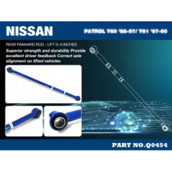 Patrol Y60 GQ 1988-1997 Nissan Rear Panhard Rod Hardrace