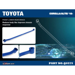 Corolla altis auris 12th ALTIS E210 2018- Toyota Front Lower-rear Brace Hardrace