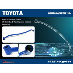 Corolla altis auris 12th ALTIS E210 2018- Toyota Rear Subframe Brace Hardrace