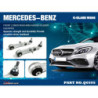 C-class W205 2015-2021 Mercedes-benz Bras inférieur avant Hardrace