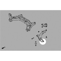 Primera 1st P10 1990-1995 Nissan Front Lower Ball Joint Hardrace