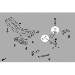 Impreza 3rd STI GE-GR 2007-2013 Subaru Bras inférieur avant silentbloc Hardrace