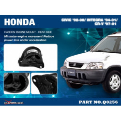 Civic 5th Honda Harden Support moteur - Rear Side Hardrace