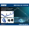 5 Series G30 G31 BMW Barre antiroulis avant Hardrace