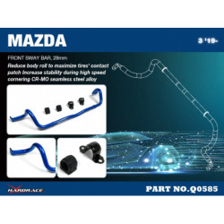 3 AXELA 4th BP 2019-present Mazda Barre antiroulis avant Hardrace
