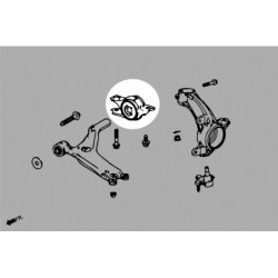 Civic 10th Honda Bras inférieur avant silentbloc Hardrace