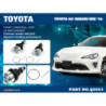 86 ZN6 2012-2021 Toyota Front Lower Ball Joint Hardrace