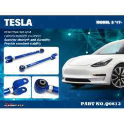 MODEL 3 2017-present Tesla Rear Trailing Bras Tesla Model 3 Hardrace