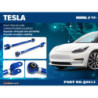 MODEL 3 2017-present Tesla Rear Trailing Bras Tesla Model 3 Hardrace