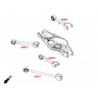 MODEL 3 2017-present Tesla Rear Toe Kit Tesla Model 3 Hardrace