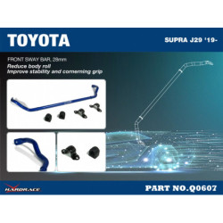Supra 5th J29 A90 2019-present Toyota Barre antiroulis avant Hardrace