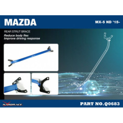 MX-5 MIATA 4th ND 2015- Mazda Rear Strut Brace Hardrace