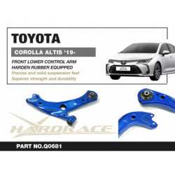 Corolla altis auris 12th ALTIS E210 2018- Toyota Front Lower Bras de suspension Hardrace