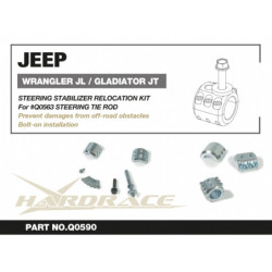 Gladiator JT 2019-present Jeep Steering Stabilizer Relocation Kit Hardrace