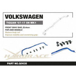 Tiguan 1st 5N 2007-2016 Volkswagen Barre antiroulis avant Hardrace